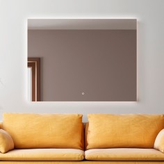 Espejo Rectangular Retroiluminado LED + Sensor Touch B-923
