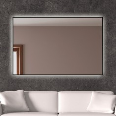 Espejo Rectangular LED con marco B-951