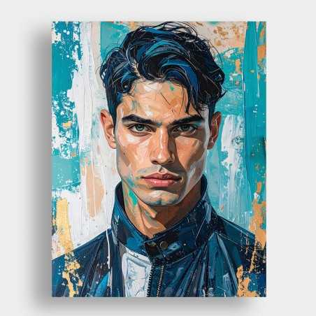 Cuadro Street Art Portrait /E
