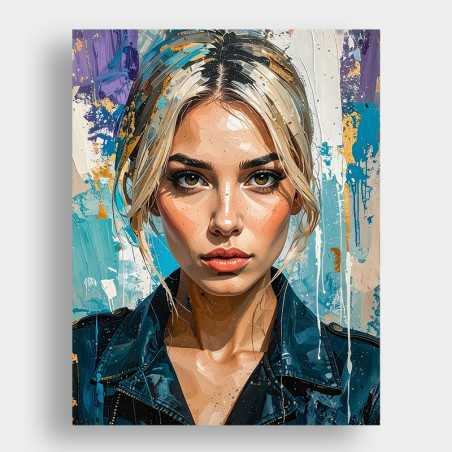 Cuadro Street Art Portrait /F