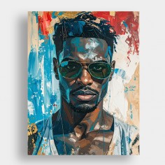 Cuadro Street Art Portrait /H