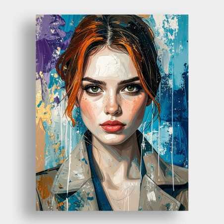 Cuadro Street Art Portrait /I