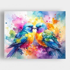 Cuadro Colors Birds