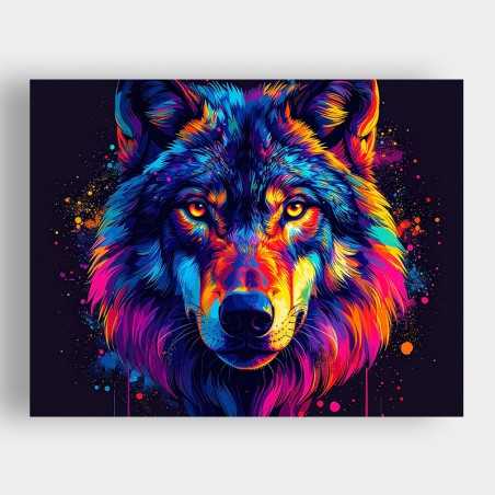 Cuadro Mistyc Wolf