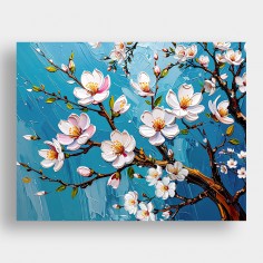 Cuadro Almendro en flor