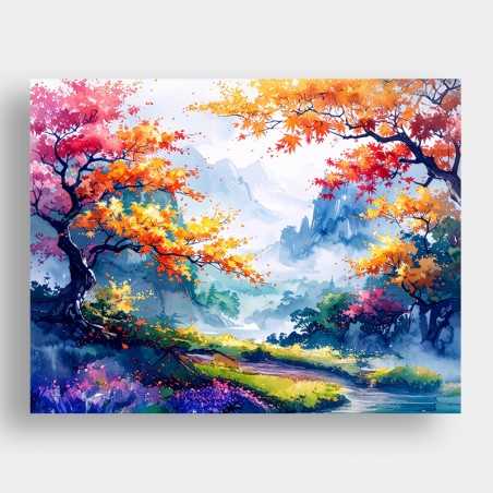 Cuadro Bosque de Colores
