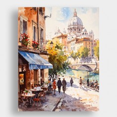 Cuadro Paseando por Italia
