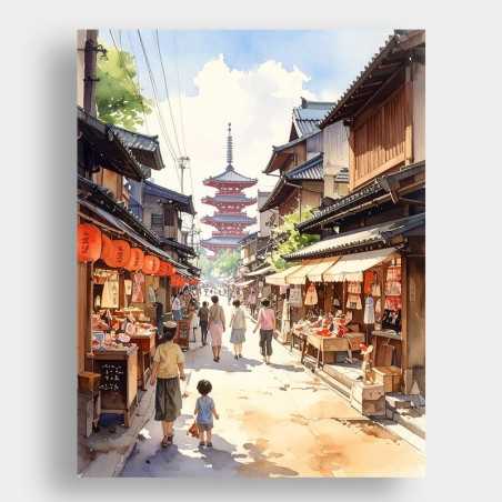 Cuadro Paseando por Japón