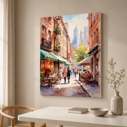 Cuadro Luces de Manhattan | Rincones del Mundo | Decorativo